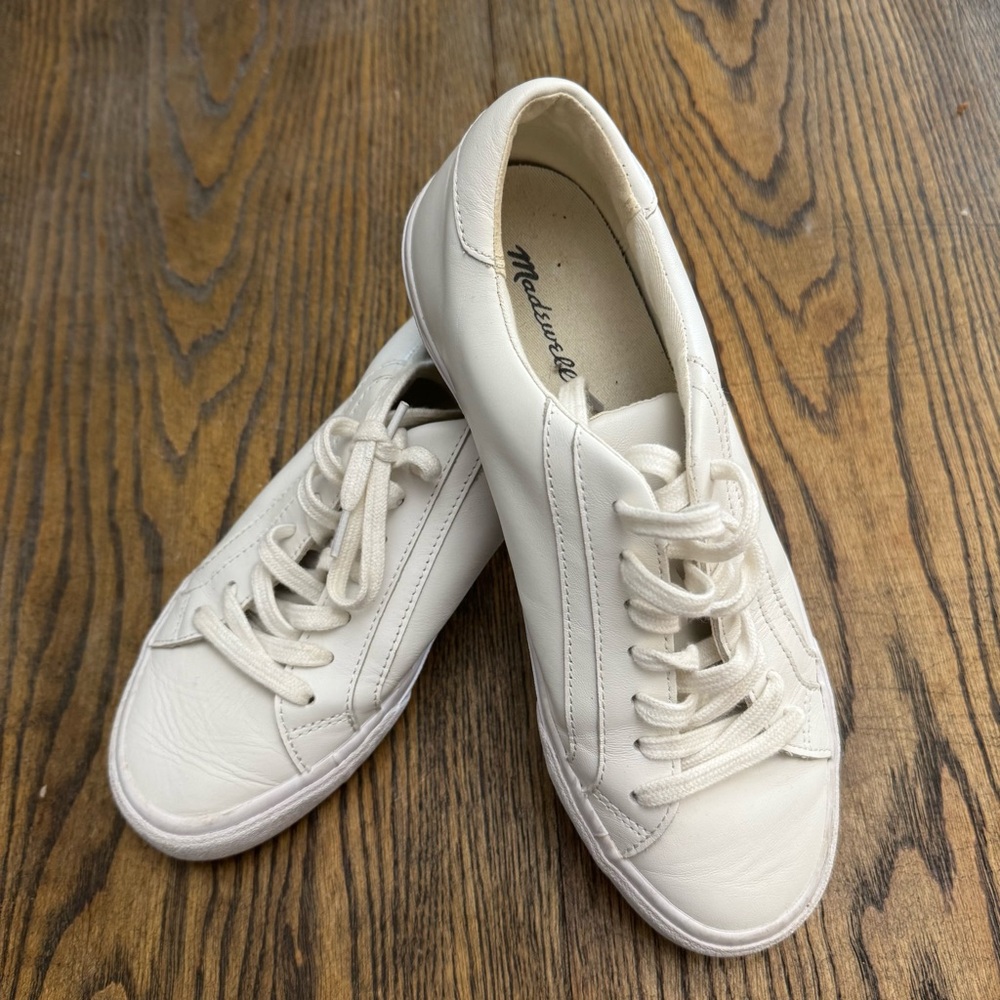 White Leather Sneakers